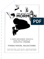 Book of Mormon Piano Score PDF