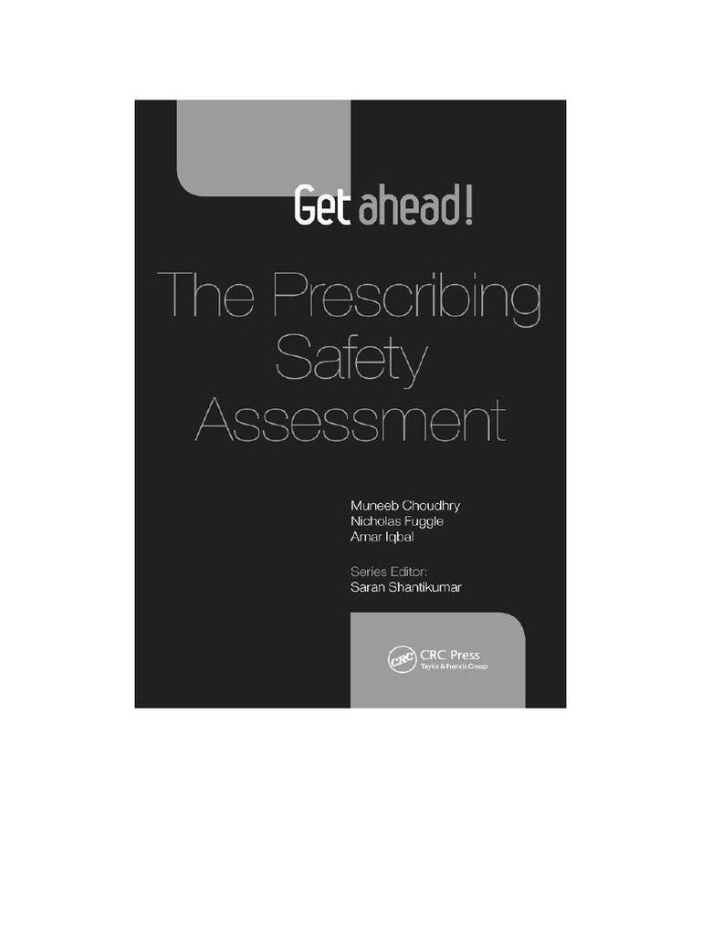 Get Ahead! The Prescribing Safety Assessment | PDF