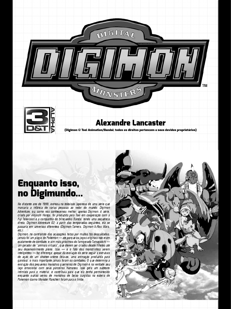 E se todos tivessem uma evolução Sombria em Digimon Adventure? 
