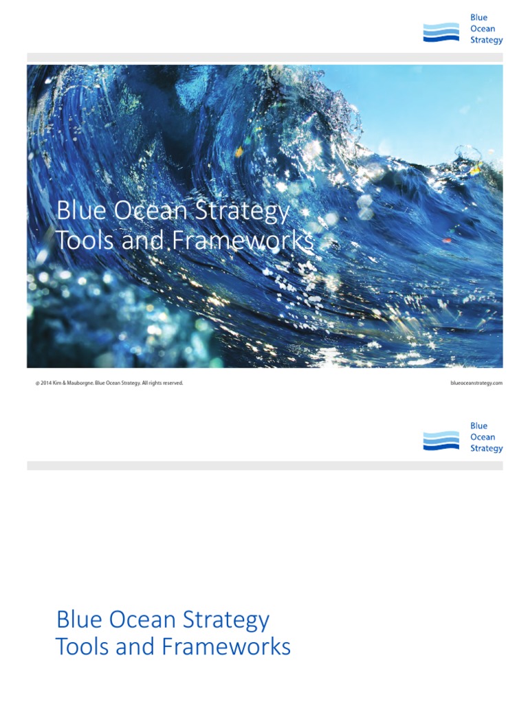 Blue Ocean Strategy Tools Frameworks | PDF | Strategic Management ...