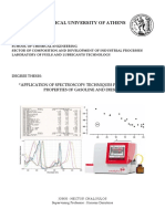 "Application of Spectroscopy Techniques For Predicting Properties of Gasoline and Diesel