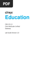 Cns 222 2i en Studentexerciseworkbook 4 5 Days Softlayer v01