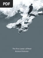 The First Letter of Peter - A Commentary One The Greek Text