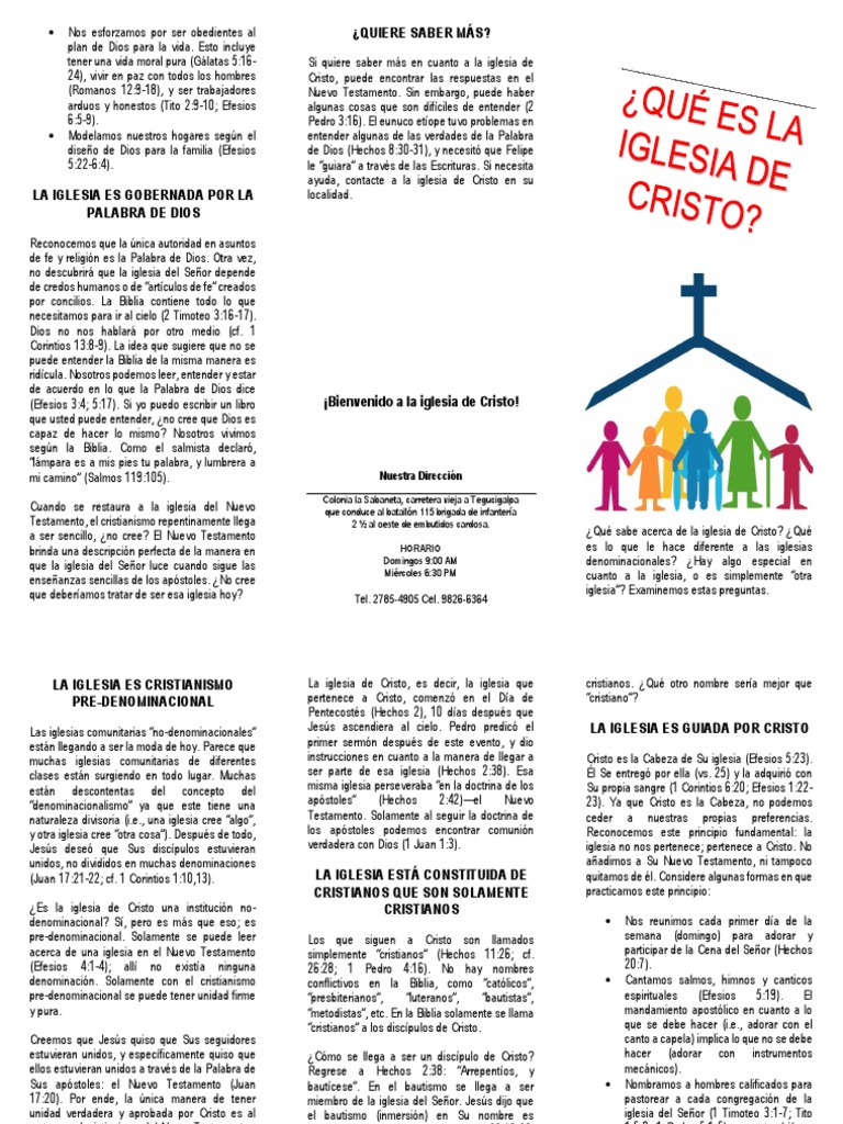 La Iglesia de Cristo: Cristianismo Pre-denominacional | PDF | Cristo ...