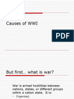 Causes of Wwi