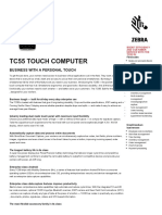 Zebra Tc55 Spec Sheet