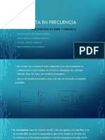  Resonancia en Circuitos Electricos