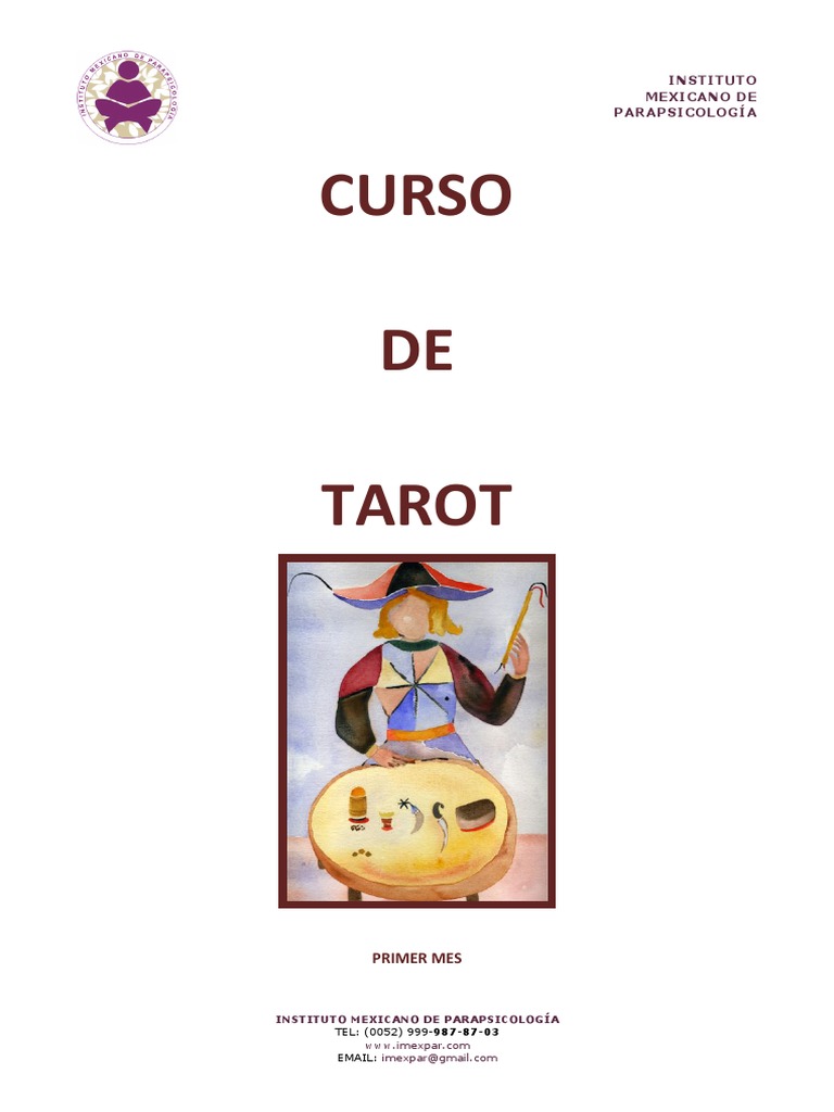Curso de Tarot: Historia y Tipos | PDF | Tarot | Jugando a las cartas