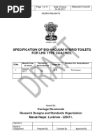 RDSO-2017-CG 06 Draft Spec of Vacuum Toilet With Bio Toilets in LHB Type Coaches 04.09.17(1)