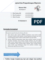 Rerangka Konseptual Dan Pengembangan Hipotesis