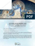 (ITALIANO) Lettera Di Quaresima de 2018 - Famiglia Vincenziana