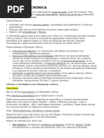 Pato - Resumo - Inflamação Crônica