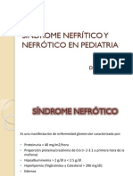 Síndrome Nefrítico y Nefrótico en Pediatria