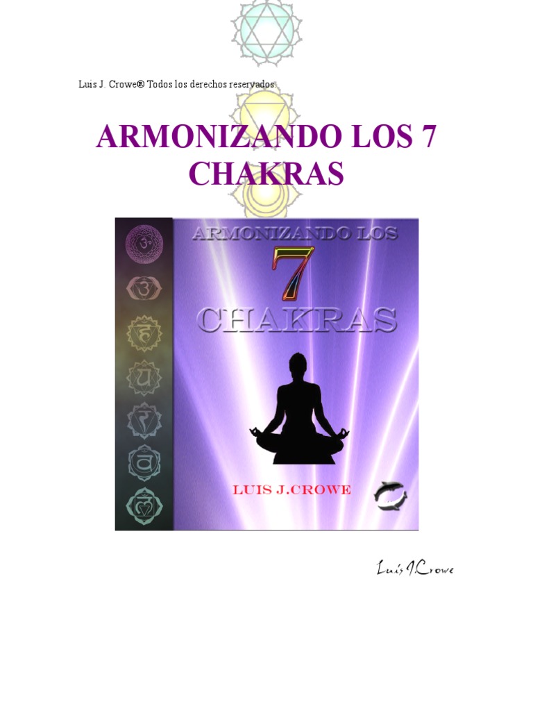 Armonizando Los 7 Chakras PDF | PDF | Chakra | Kundalini