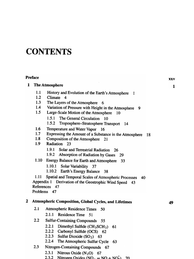 Atmospheric Chemistry And Physics Wiley 1997 Aerosol Stratosphere