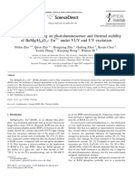 Effect of SiO2 Coating on Photoluminescence and Thermal Stability 2008