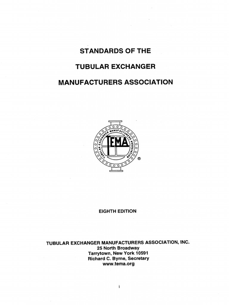 TEMA Standards 1988 PDF | PDF