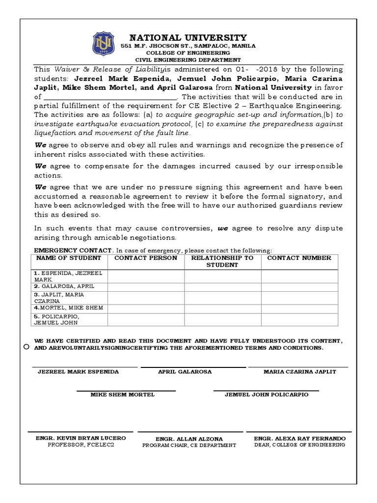WAIVER | PDF