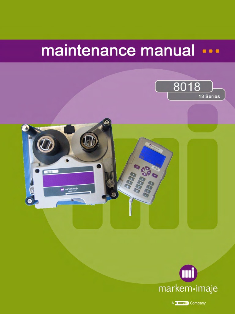 8018 Maintenance Manual Rev CB English PDF Printer