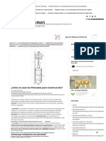 Plomadas para Construcción - de Máquinas y Herramientas