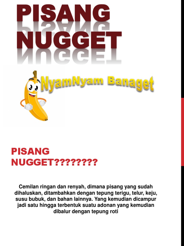 25 Trend Terbaru Contoh Desain Pamflet Pisang Nugget Little Duckling Blog