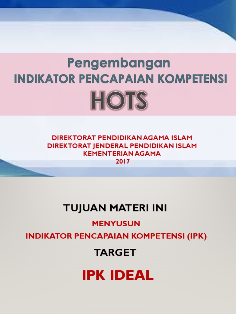 PPT IPK | PDF | Seni | Pengembangan Diri