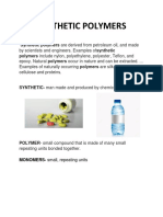 Synthetic Polymers