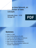 Storage Area Network, An Introduction of Basic Concepts: Antonella Corno - CCIE Storage CM