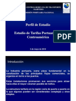 Perfil Estudio Tarifas Portuarias