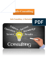 E-Marketing Course Marketing Plan for Info-Consulting