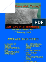 Why is There Weld Testing