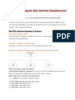 Top 90 SQL Questions