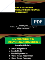 Langkah Langkah Penyusunan Remunerasi Rumah Sakit