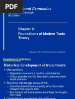 International Economics: Foundations of Modern Trade Theory