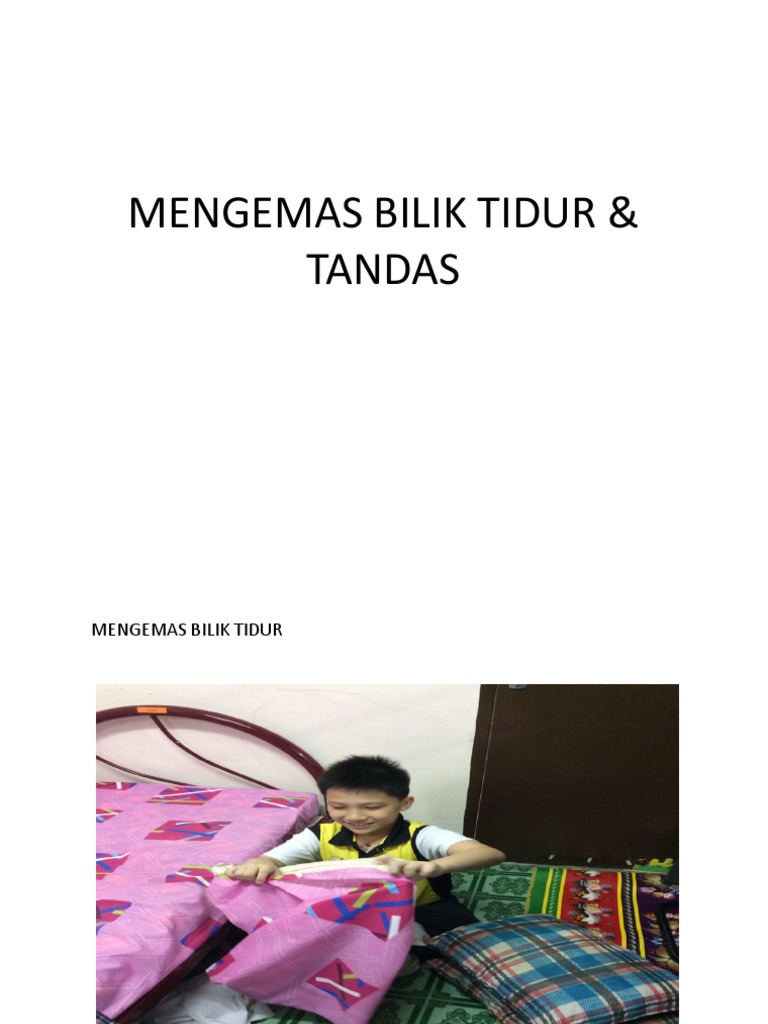 Gambar Mengemas Katil Mencuci Tandas