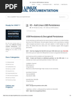 03 - Kali Linux USB Persistence - Kali Linux