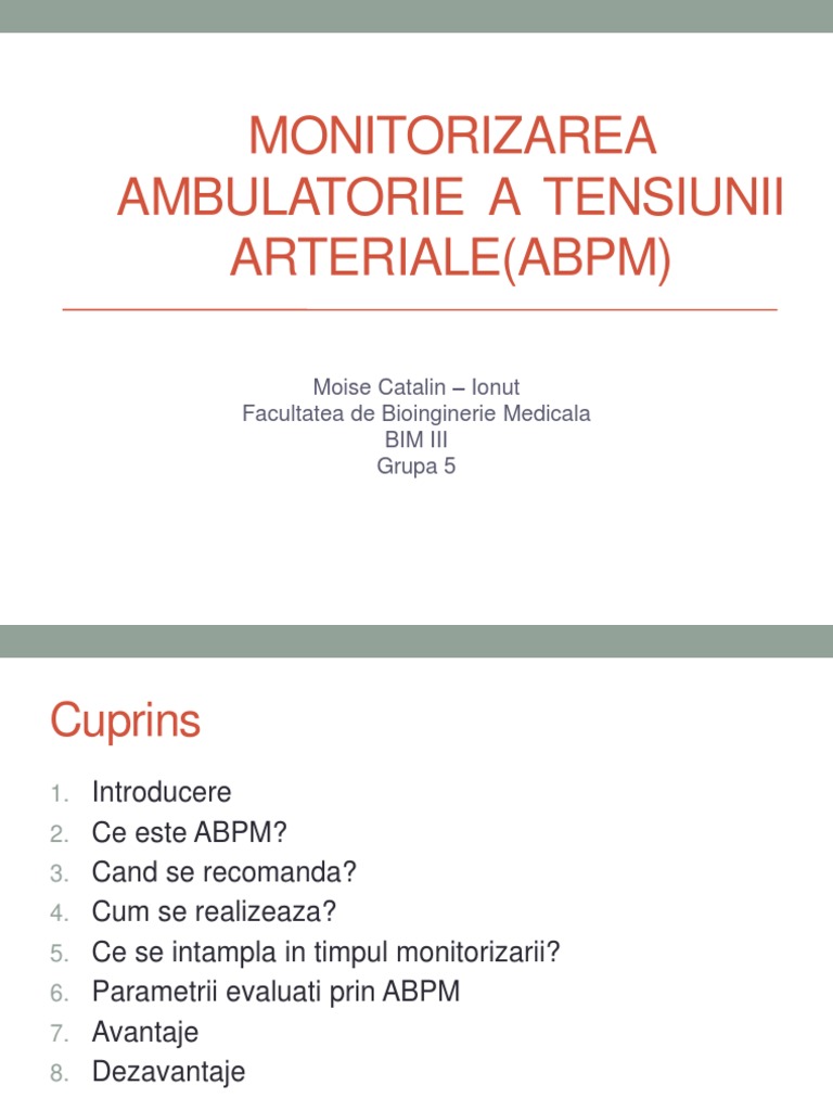 Abpm | PDF