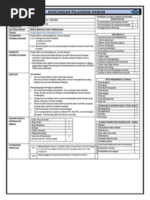 Contoh Rph Ting 2 Rbt Pdf