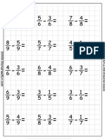 Fraction Subtraction SD W 7 PDF