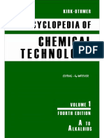 Kirk-Othmer Encyclopedia of Chemical Technology (Vol 01) - Wiley (2001) PDF