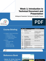 Week 1 - Introduction Technical Document