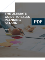 The Ultimate Guide To Sales Planning Season