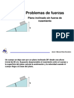 1 - Plano Inclinado Sin Fuerza de Rozamiento