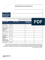 Course Planning Form PCT English (Generic)