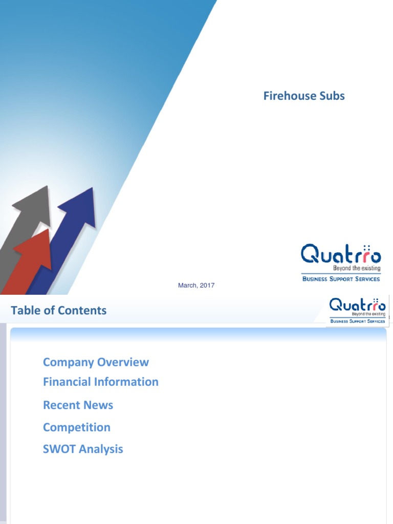 Firehouse Subs: Core Values & Overview | PDF | Restaurants | Restaurant ...