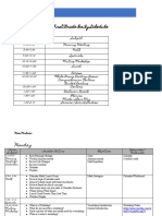 First Grade Daily Schedule