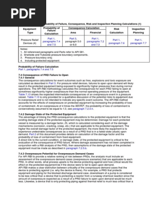 Consequence Calculation (PRD)