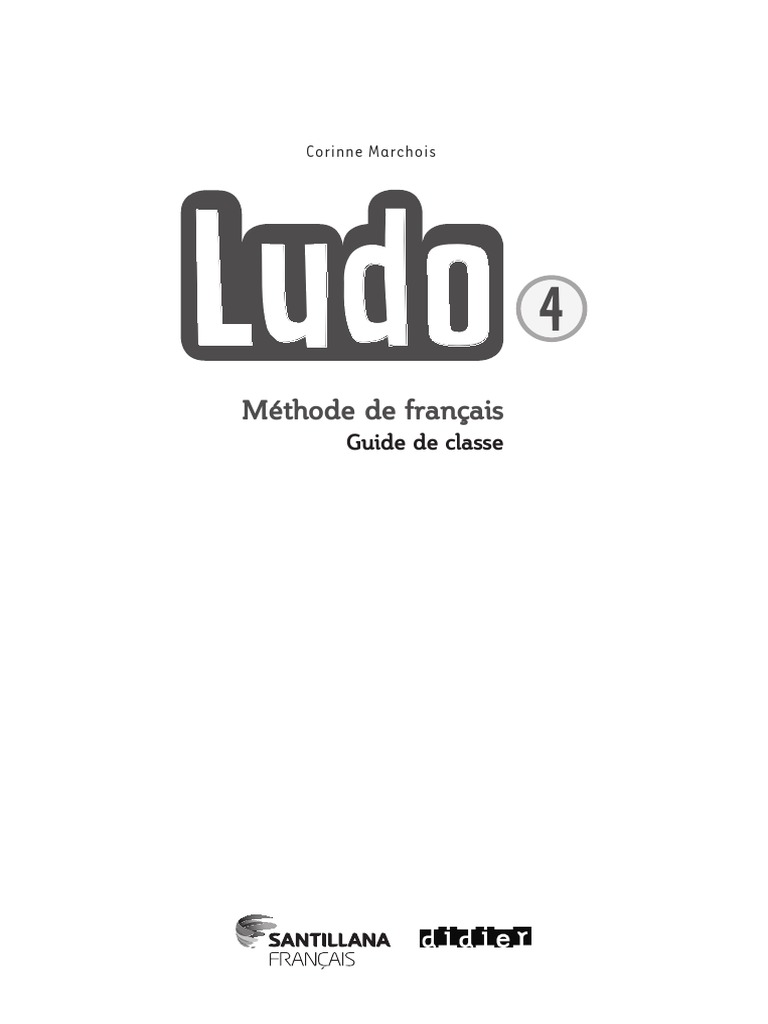 Cahier De Vie De Ludo Page De Garde Ludo 4 Livre Du Professeur | PDF | Pédagogie | Langue française