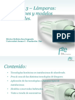Módulo 1.3. Lámparas - Aplicaciones y Modelos Comerciales PDF