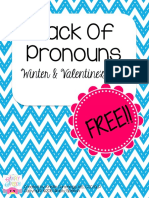 Pack of Pronouns: Winter & Valentine's Day